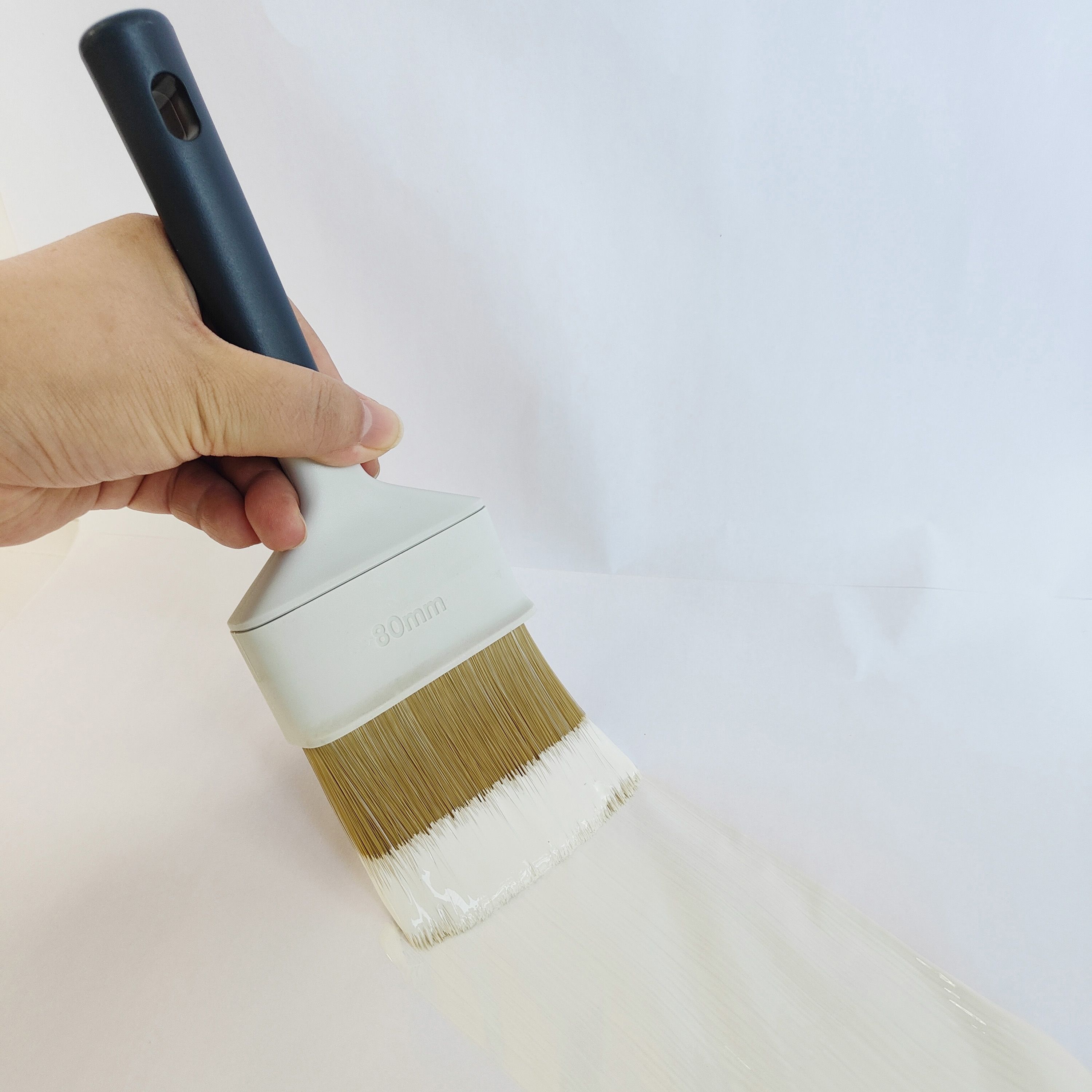GoodHome 3" Fine filament tip Flat paint brush - 8