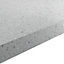 GoodHome 38mm Berberis Gloss White Star effect Laminate & particle board Square edge Kitchen Breakfast bar, (L)2000mm