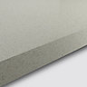 GoodHome 38mm Gloss White Glitter effect Chipboard & laminate Square edge Kitchen Worktop, (L)3000mm