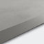GoodHome 38mm Kala Matt Grey Concrete effect Laminate & particle board Square edge Kitchen Breakfast bar, (L)2000mm