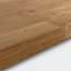 GoodHome 38mm Kala Matt Honey Wood effect Chipboard & laminate Square edge Kitchen Worktop, (L)3000mm