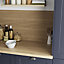 GoodHome 38mm Kala Matt Honey Wood effect Chipboard & laminate Square edge Kitchen Worktop, (L)3000mm
