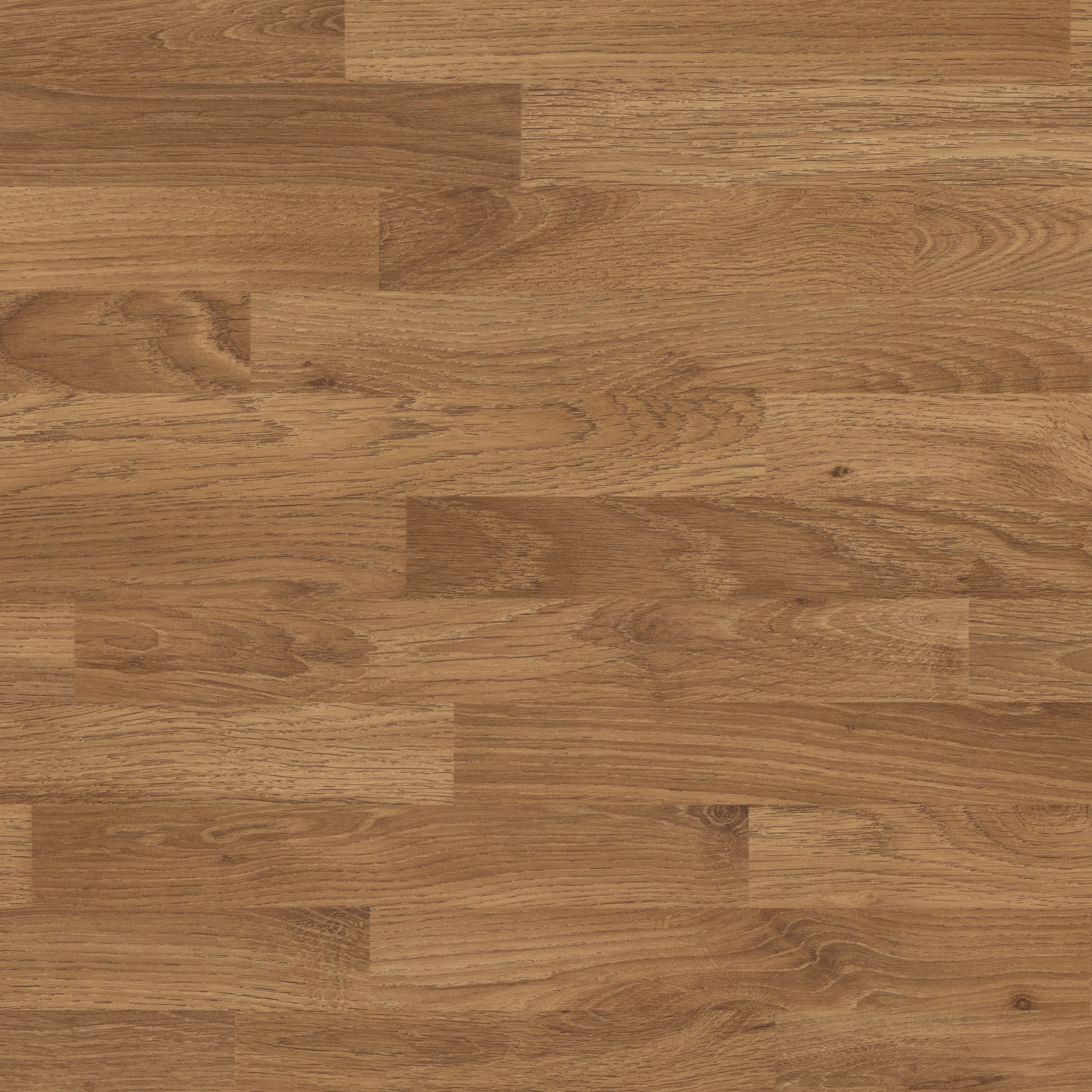 GoodHome 38mm Kala Matt Honey Wood effect Laminate Square edge Kitchen Worktop, (L)3000mm