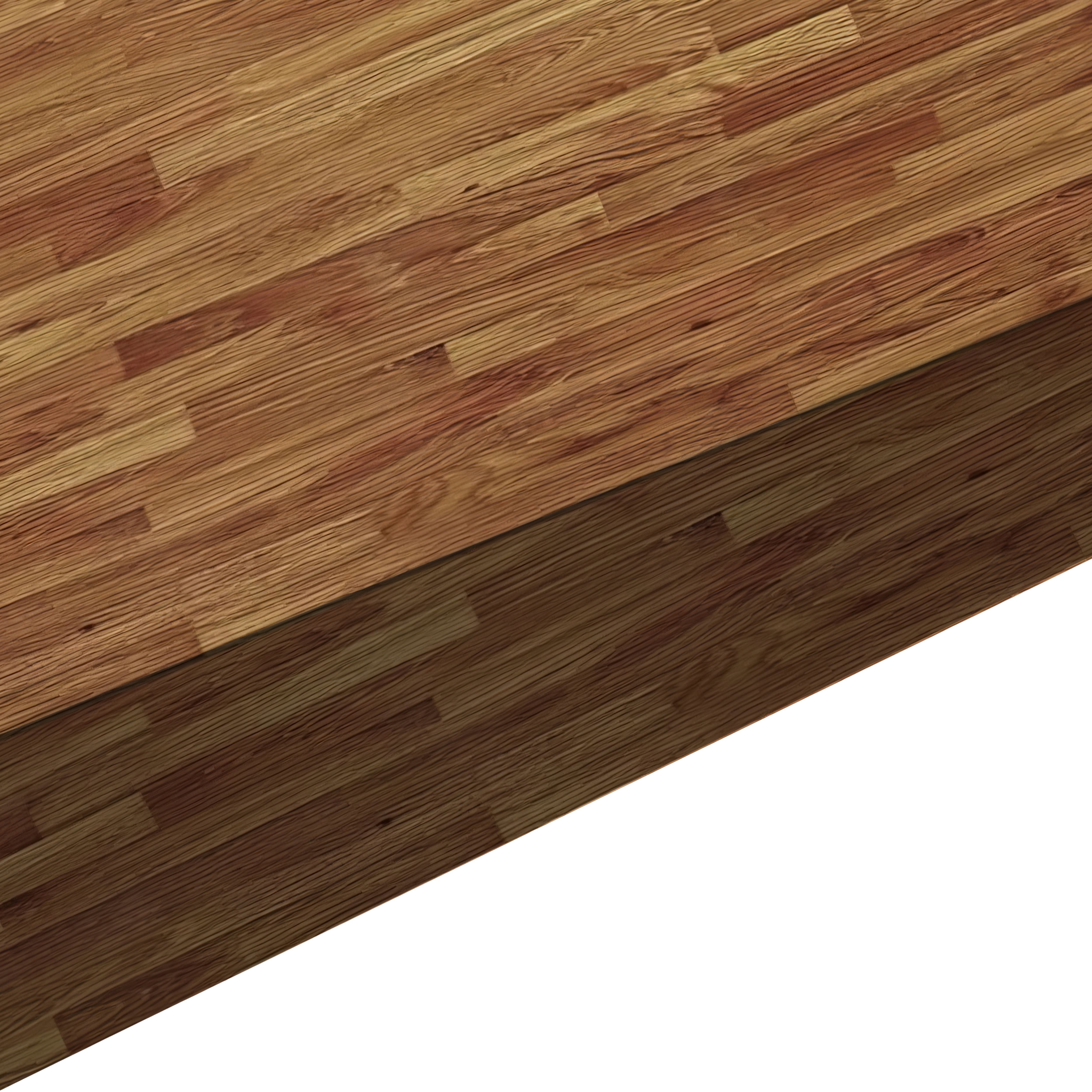 GoodHome 38mm Kala Matt Honey Wood effect Laminate Square edge Kitchen Worktop, (L)3000mm