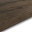 GoodHome 38mm Kala Matt Rustic wood effect Laminate & particle board Square edge Kitchen Breakfast bar, (L)2000mm