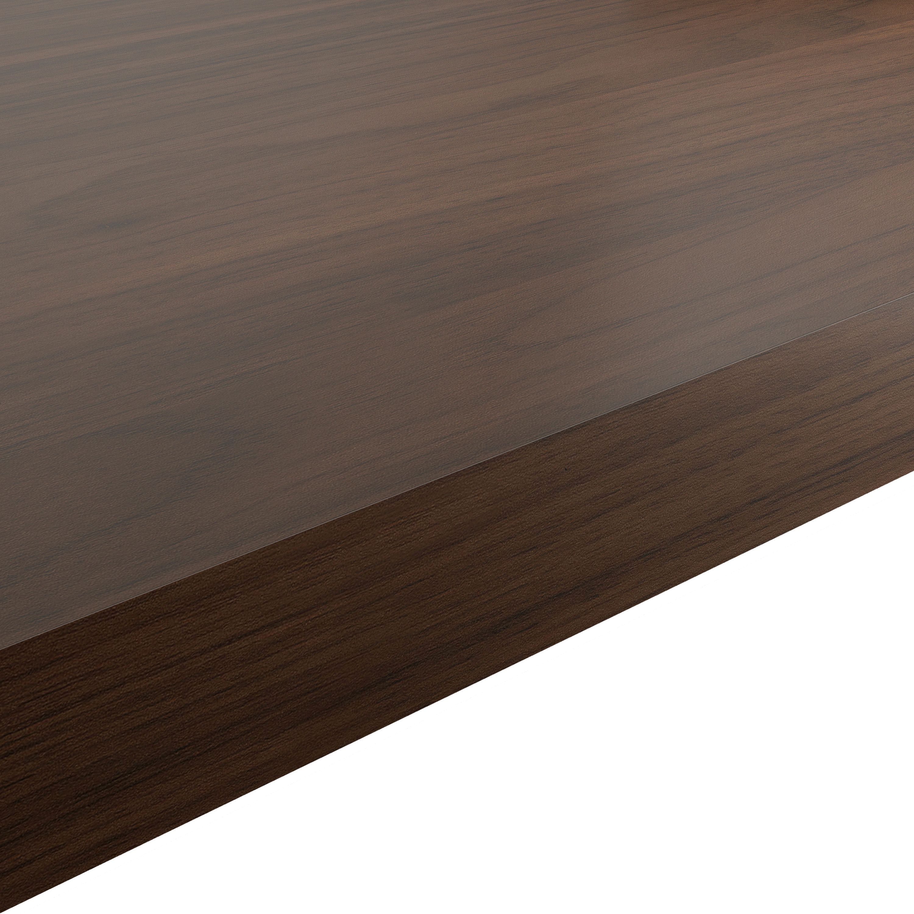 GoodHome 38mm Kala Matt Wood Effect Laminate & Particle Board Square ...