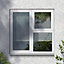 GoodHome 3P Clear Glazed White uPVC Left-handed Top hung Window, (H)1115mm (W)1190mm
