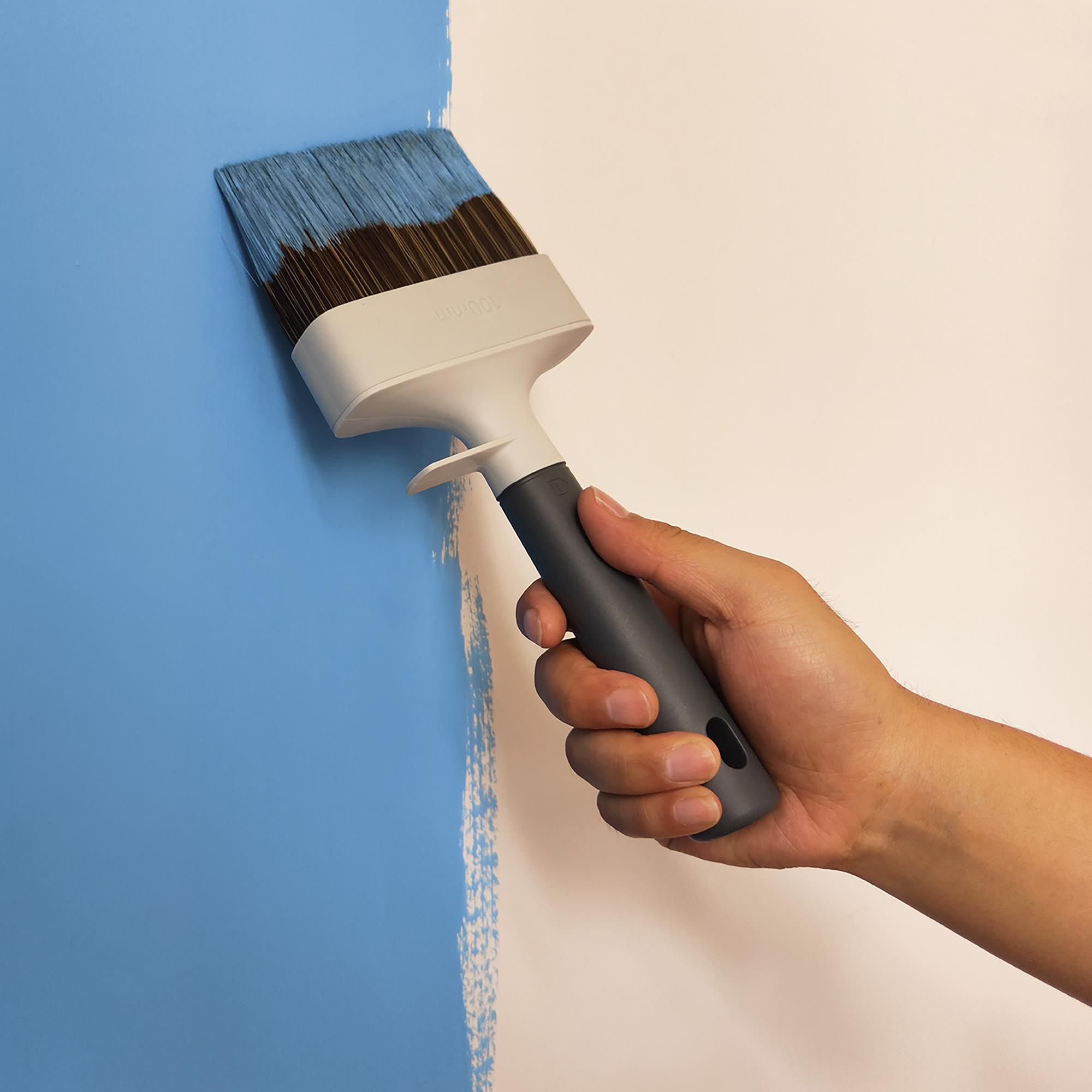 GoodHome 4" Fine filament tip Soft grip Exterior Block paint brush