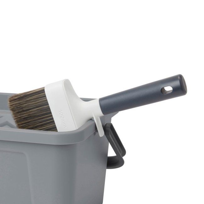 GoodHome 4" Fine filament tip Soft grip Exterior Block paint brush