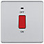 GoodHome 45A Rocker Flat Control switch with LED indicator
