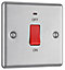 GoodHome 45A Rocker Raised rounded Control switch with LED indicator