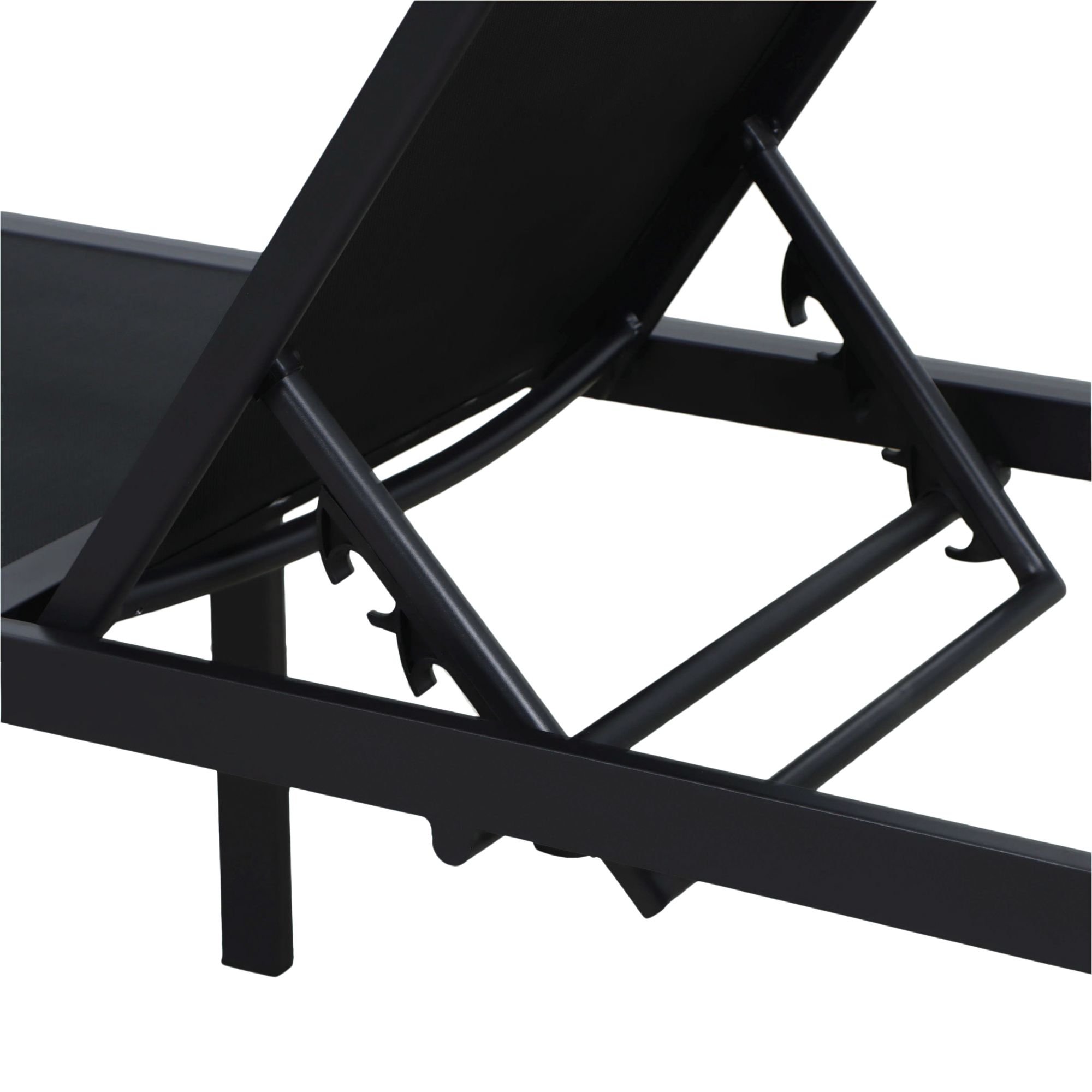 GoodHome Aconite Black Metal 8 Seater Corner Dining set