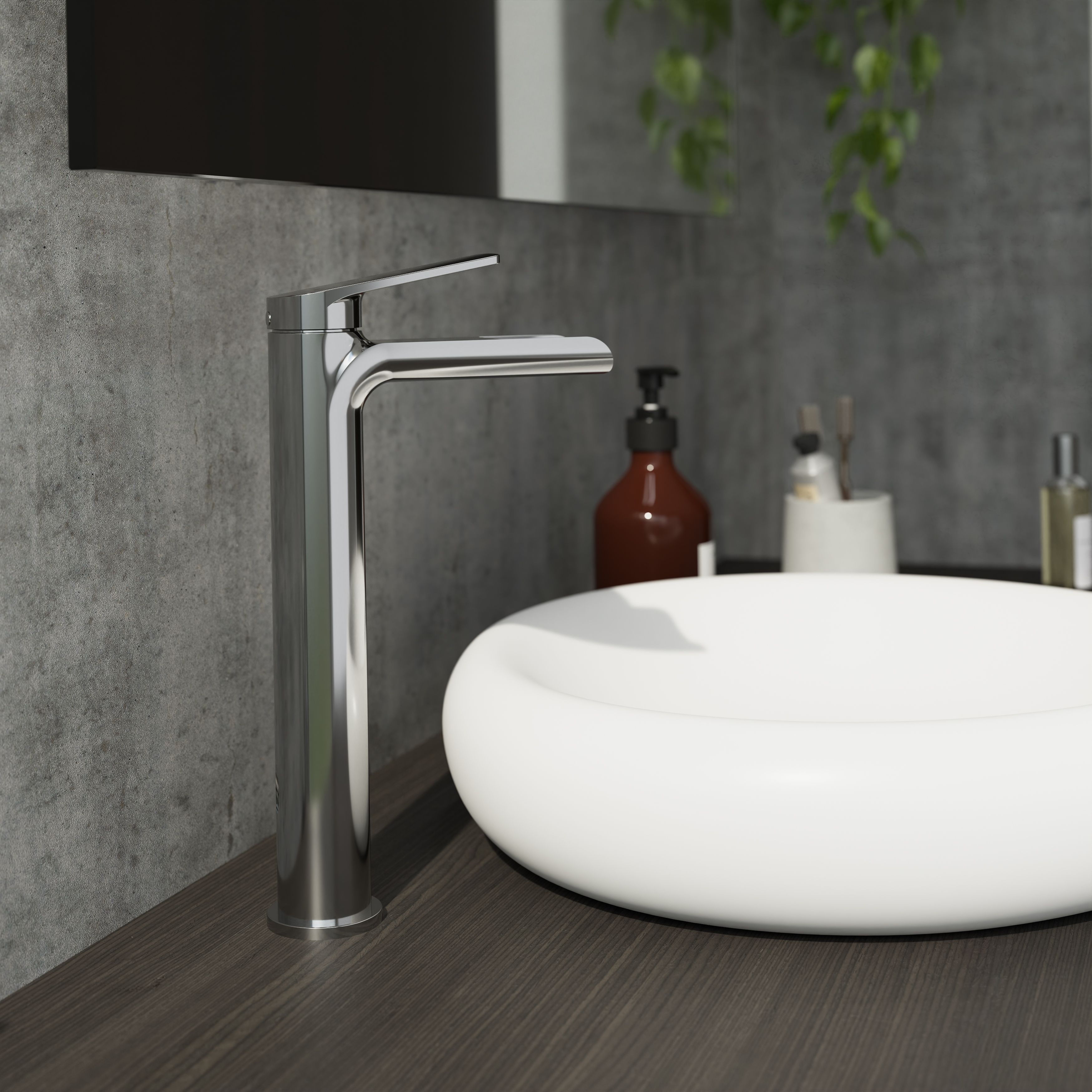 Ideal Standard Ceraplan Taps Tall Basin Mixer - 8