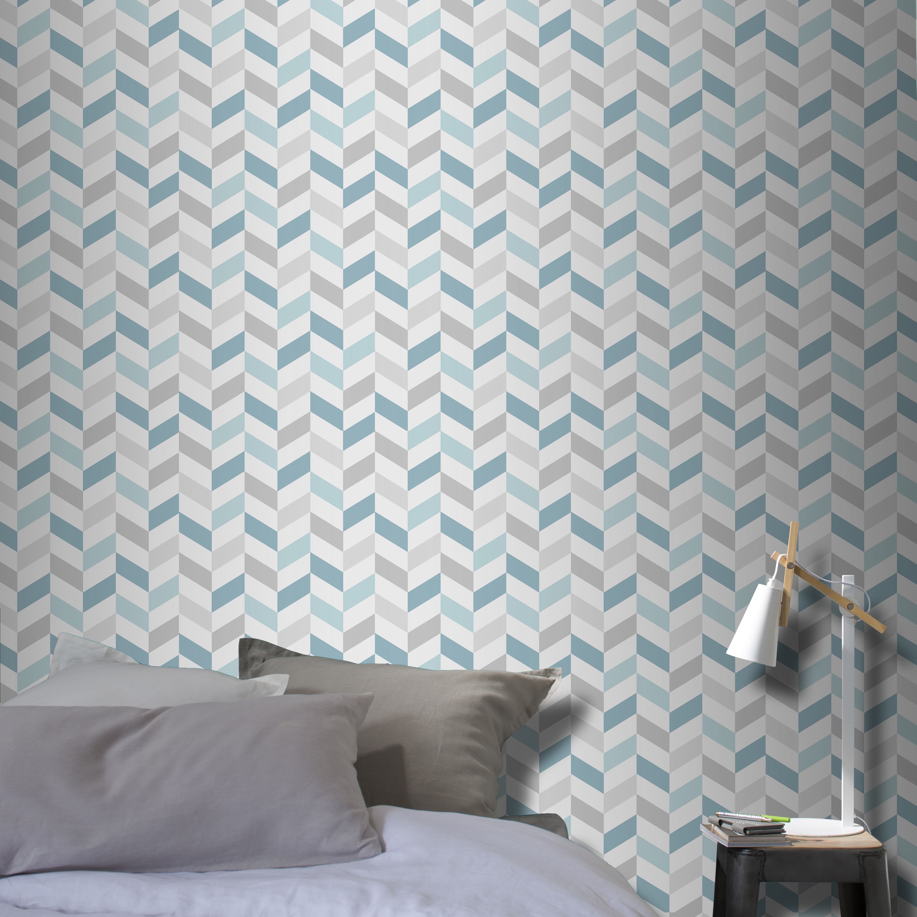 Featured image of post Wallpaper B Q Bedroom From geometrics to feminine florals and textured wallpapers b q