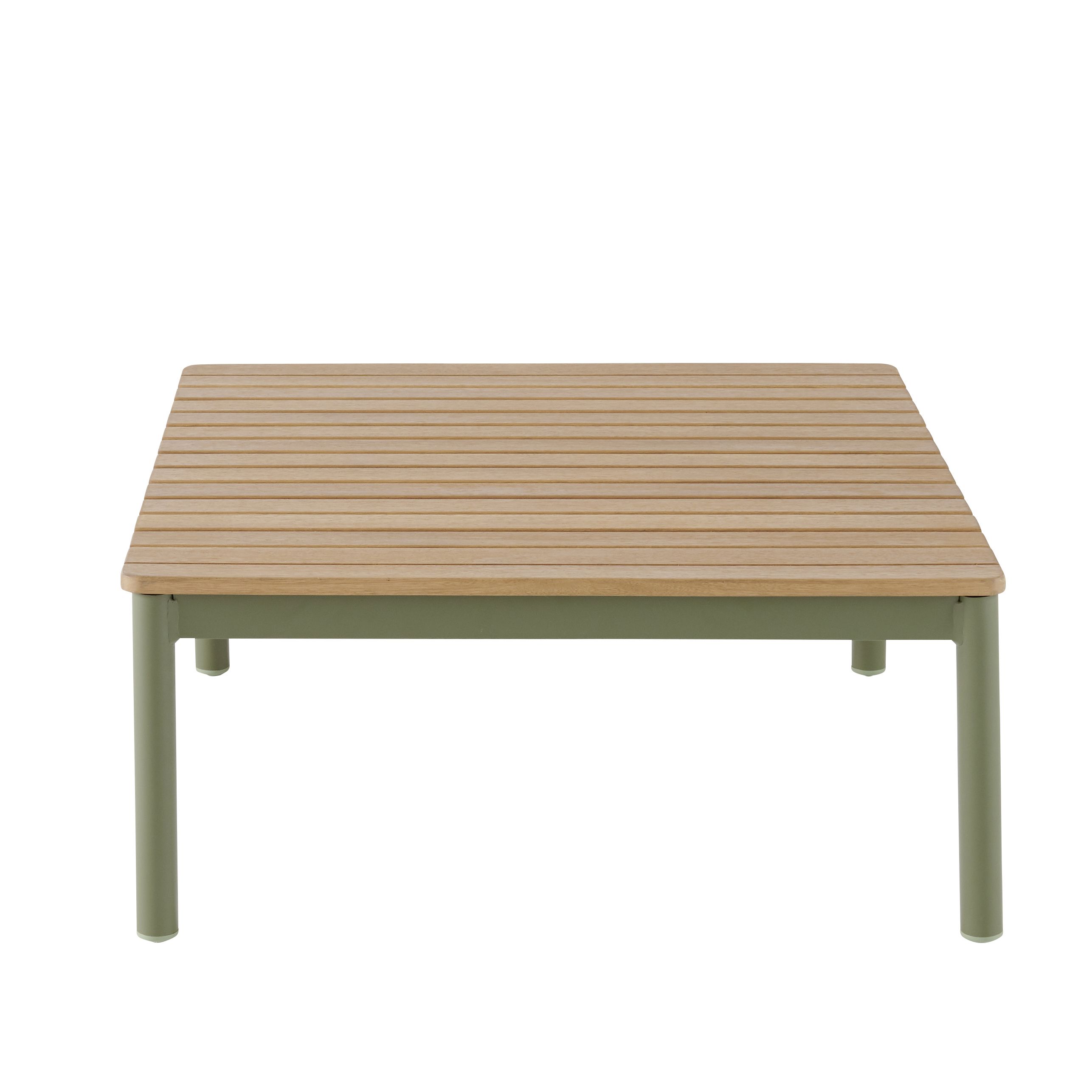 GoodHome Akoa Deep lichen green Metal 4 seater Coffee set - 5