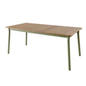 GoodHome Akoa Wooden 8 seater Extendable Table