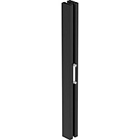 GoodHome Alara Black Room divider post extender (H)0.5m (W)0.04m