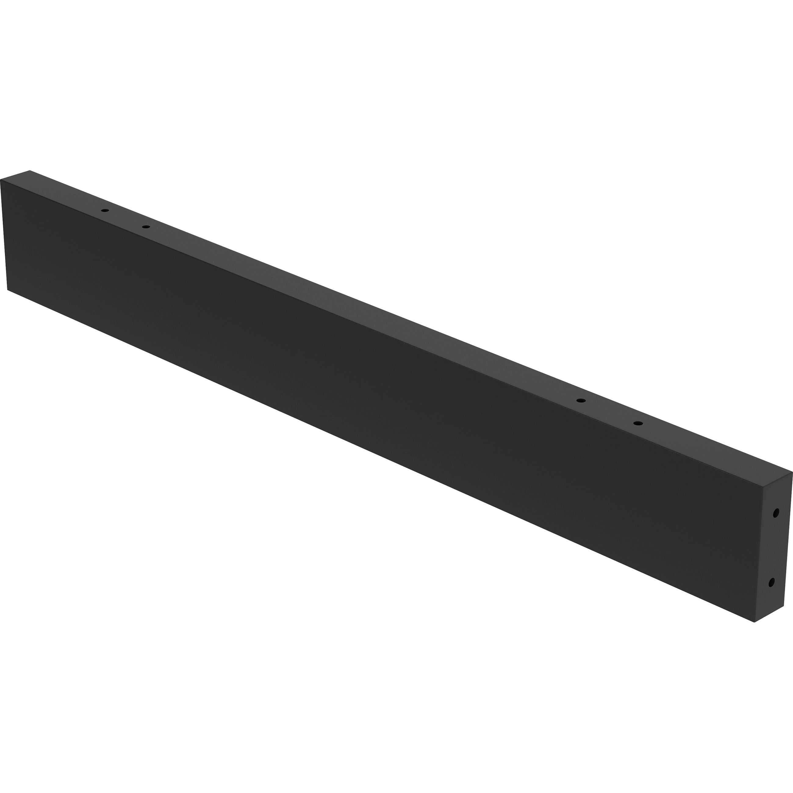 GoodHome Alara Industrial black Modular Room divider panel (H)0.13m (W