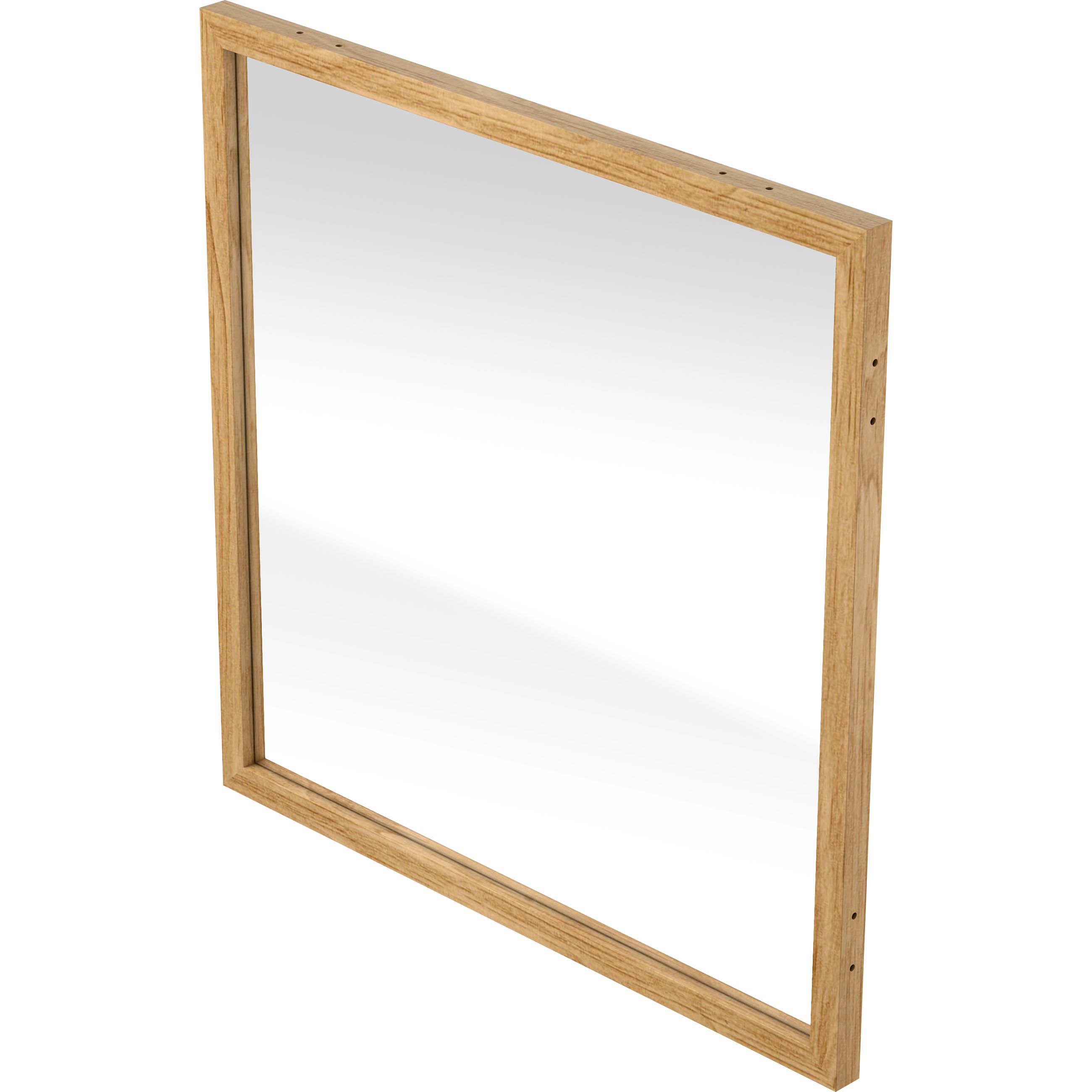 GoodHome Alara Natural Clear Glass Modular Room divider panel (H)1m (W)1m