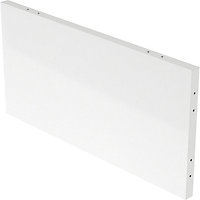 GoodHome Alara White Fire-rated Modular Room divider panel (H)0.5m (W)1m