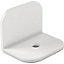 GoodHome Alara White Metal Sliding door angle bracket kit (H)100mm (W)150mm, Set