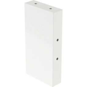 GoodHome Alara White Modular Room divider panel (H)0.13m (W)0.25m