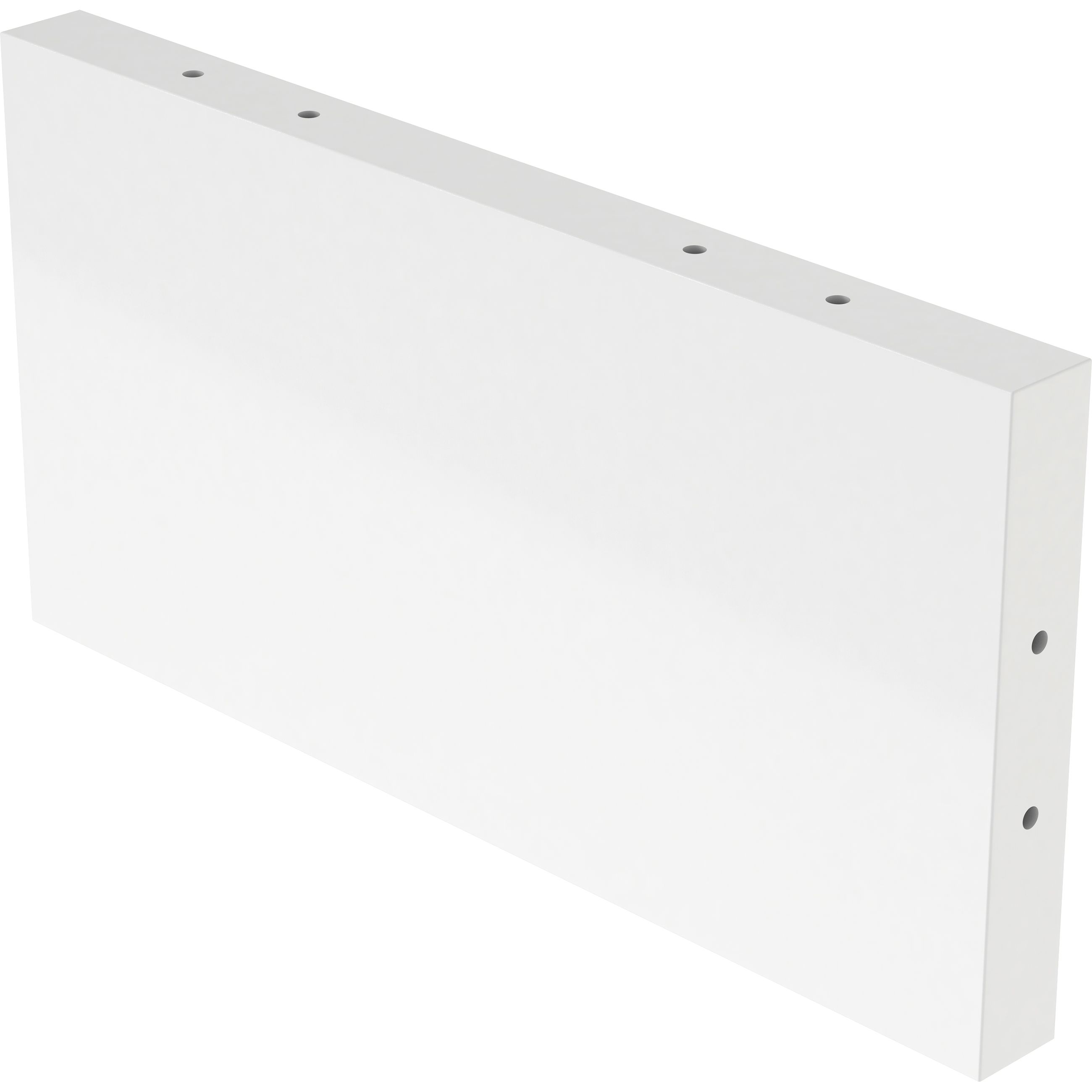 GoodHome Alara White Modular Room divider panel (H)0.25m (W)0.5m DIY