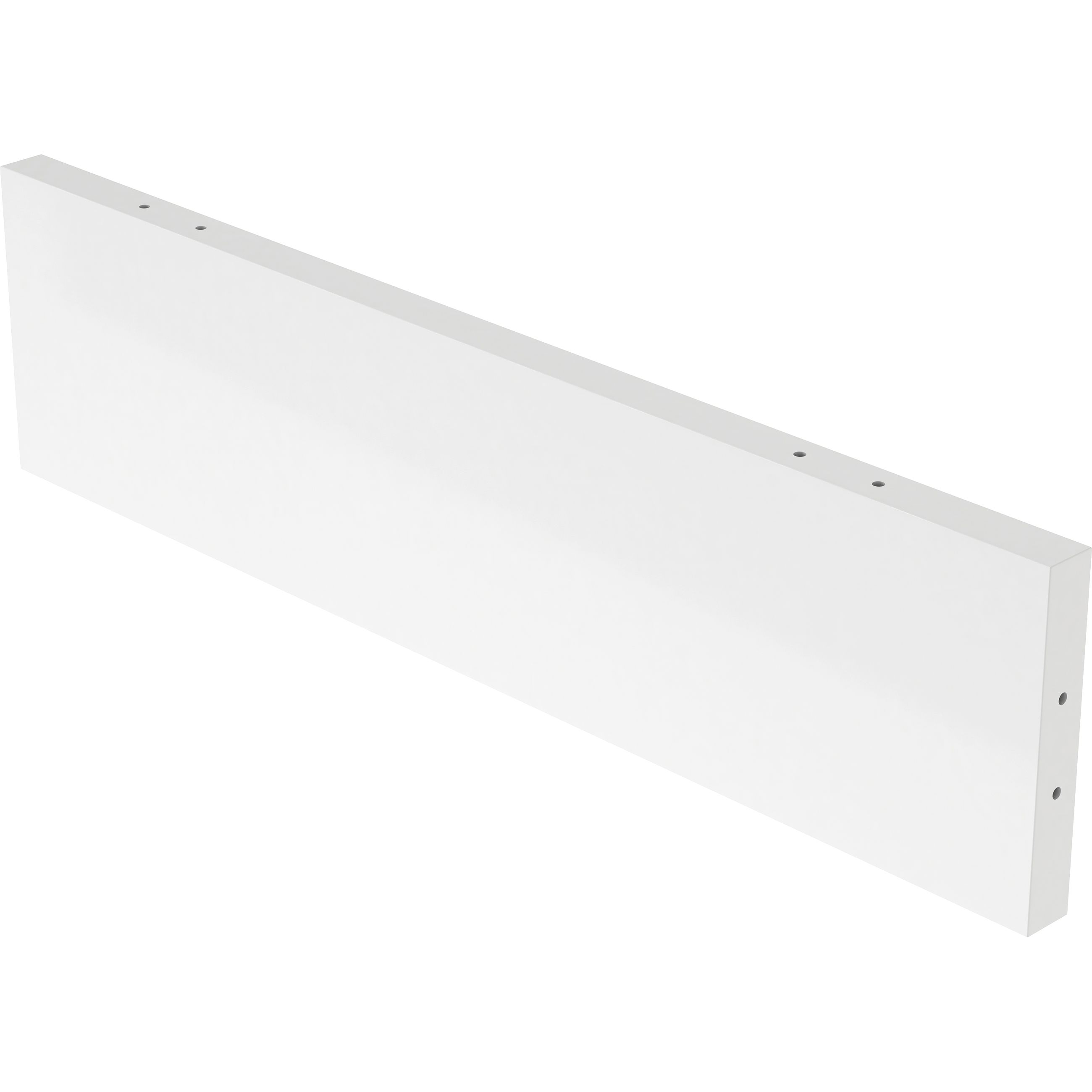 GoodHome Alara White Modular Room divider panel (H)0.25m (W)1m DIY at B&Q