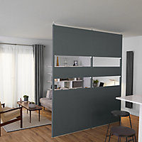 GoodHome Alara White Modular Room divider panel (H)1m (W)1m
