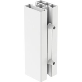 GoodHome Alara White Room divider post extender (H)0.13m (W)0.04m