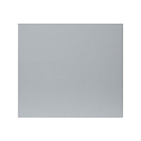 GoodHome Alisma High gloss grey Drawer front, bridging door & bi fold door, (W)400mm (H)356mm (T)18mm
