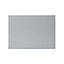 GoodHome Alisma High gloss grey Drawer front, bridging door & bi fold door, (W)500mm (H)356mm (T)18mm
