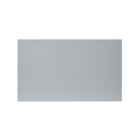 GoodHome Alisma High gloss grey slab Drawer front, bridging door & bi fold door, (W)600mm