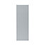 GoodHome Alisma High gloss grey slab Highline Cabinet door (W)250mm (H)715mm (T)18mm