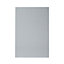 GoodHome Alisma High gloss grey slab Tall wall Cabinet door (W)600mm (H)895mm (T)18mm