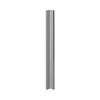 GoodHome Alisma High gloss grey slab Tall Wall corner post, (W)59mm (H)895mm