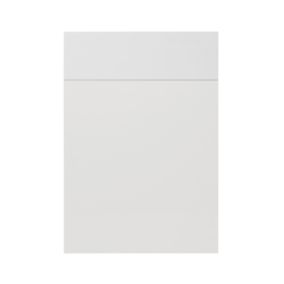 GoodHome Alisma High gloss white Door & drawer, (W)500mm (H)715mm (T)18mm
