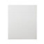 GoodHome Alisma High gloss white Door & drawer, (W)600mm (H)715mm (T)18mm