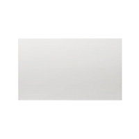 GoodHome Alisma High gloss white Drawer front, bridging door & bi fold door, (W)600mm (H)356mm (T)18mm