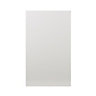 GoodHome Alisma High gloss white slab 50:50 Larder Cabinet door (W)600mm (H)1001mm (T)18mm