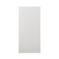 GoodHome Alisma High gloss white slab 70:30 Larder/Fridge Cabinet door (W)600mm (T)18mm
