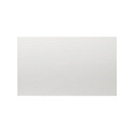 GoodHome Alisma High gloss white slab Drawer front, bridging door & bi fold door, (W)600mm