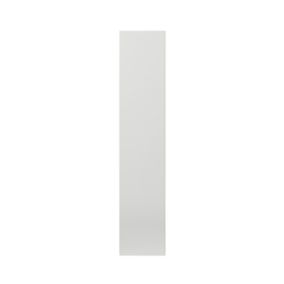 GoodHome Alisma High gloss white slab High gloss white Highline Cabinet door (W)150mm (H)715mm (T)18mm