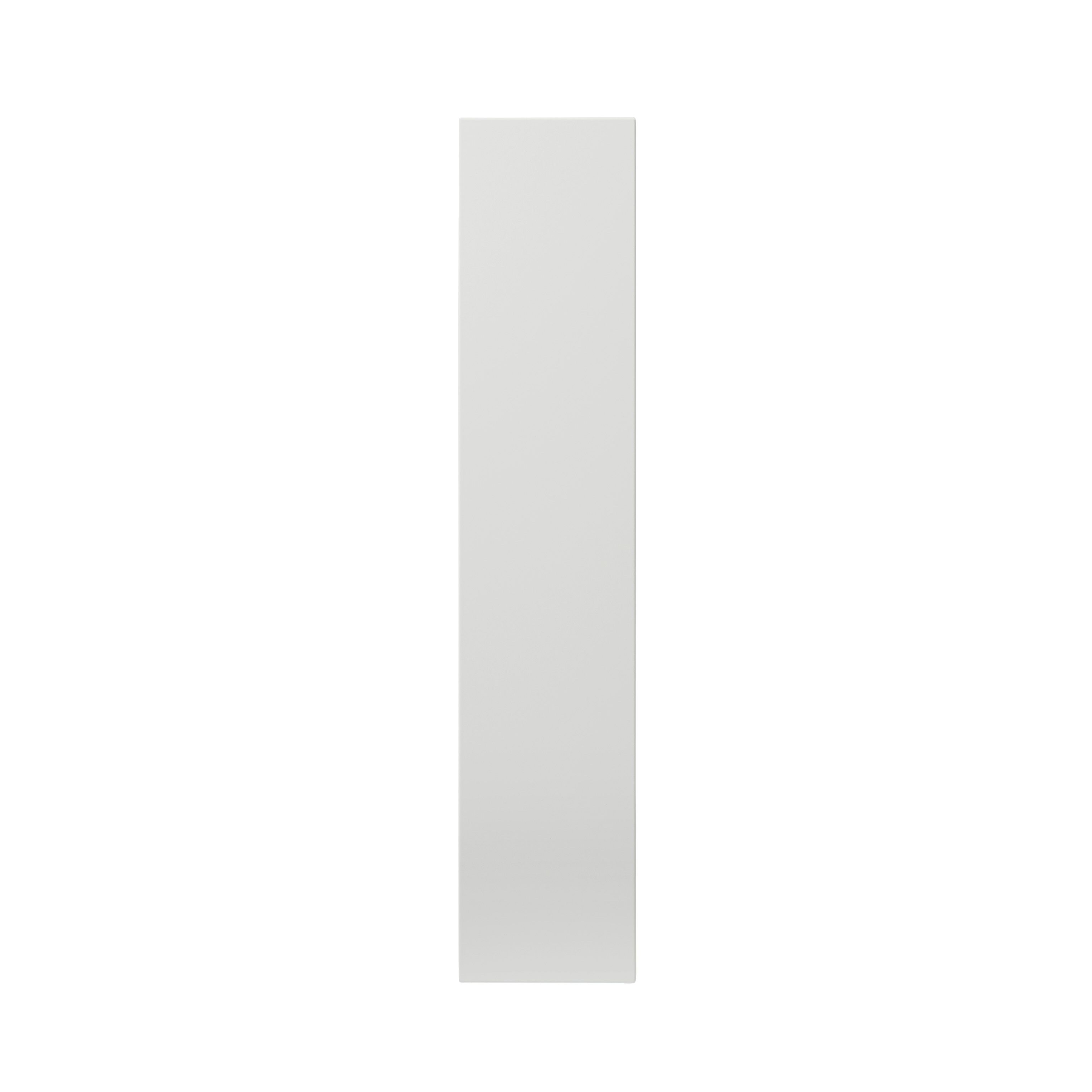 GoodHome Alisma High gloss white Slab Highline Cabinet door (W)150mm (H)715mm (T)18mm