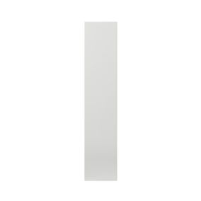 GoodHome Alisma High gloss white slab Highline Cabinet door (W)150mm (H)715mm (T)18mm