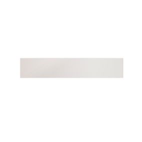 GoodHome Alisma High gloss white slab Standard Appliance Filler panel (H)115mm (W)597mm