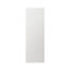GoodHome Alisma High gloss white slab Tall larder Cabinet door (W)500mm (H)1467mm (T)18mm