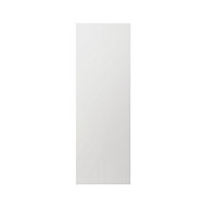GoodHome Alisma High gloss white slab Tall larder Cabinet door (W)500mm (T)18mm