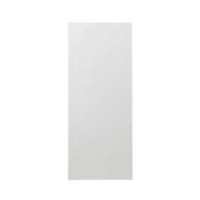 GoodHome Alisma High gloss white slab Tall larder Cabinet door (W)600mm (H)1467mm (T)18mm