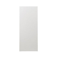 GoodHome Alisma High gloss white slab Tall larder Cabinet door (W)600mm (T)18mm